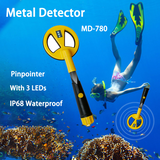 Handheld Metal Detector MD-780 underwater pulse induction detector gold detector in water precise pinpionter