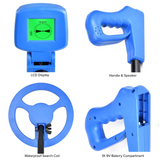 Kids Metal Detector MD-1011 Treasure Hunting Metal Detector for kids With Accessories