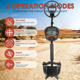 MD-810 underground metal detector for gold silver treasure hunting detector