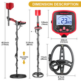 Metal detector Tianxun TX-850L metal detector deep search pinpoint ground balance gold detector